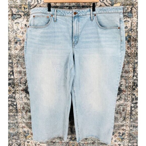 Madewell Wide Leg Jeans SIze 26W The Perfect Vintage  Light Wash - Picture 1 of 16